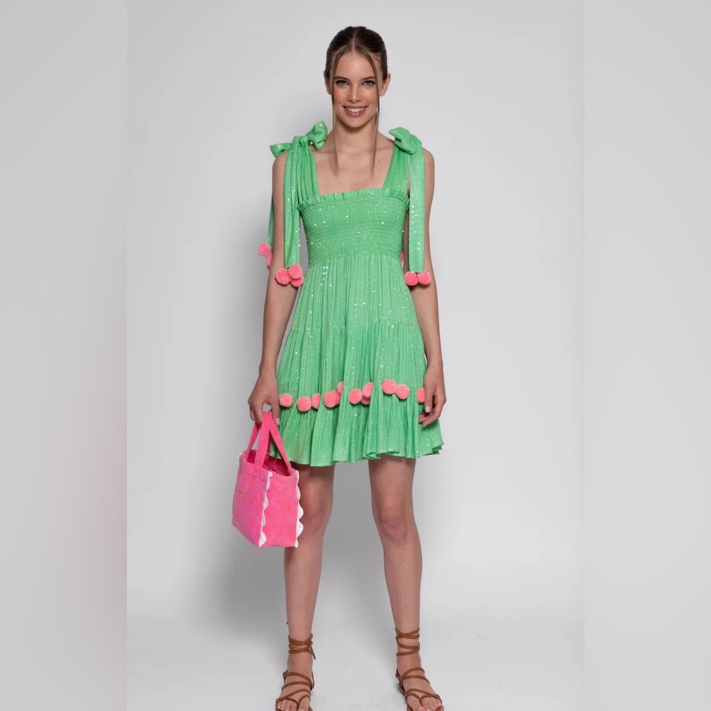 SUNDRESS Pippa Pom Pom Dress / XL/XXL
